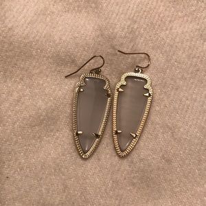 Kendra Scott gold earrings
